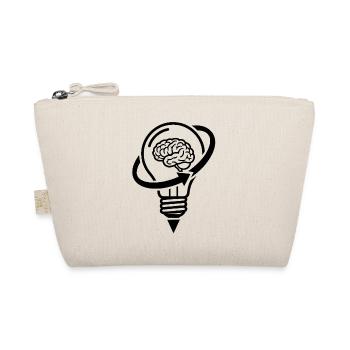 Le cerveau et la lampe – une idée créative - Trousse biologique - nature - Devant