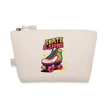 Skate & Shine Neon Roller - Organic Pouch - nature - Front