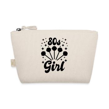 80s Girl - Bio-Täschchen - Natur - Vorne