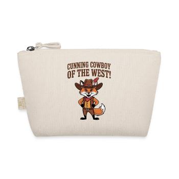 Cunning Cowboy from the West - Organic Pouch - nature - Front