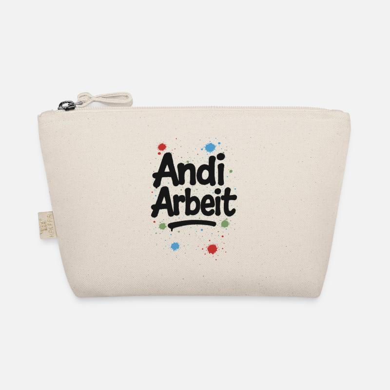 Andi-Arbeit-Andreas-Andrea-Andy-Spruch-Nom-lus Trousse biologique