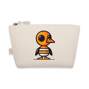 Goose Halloween Zombie - Organic Pouch - nature - Front
