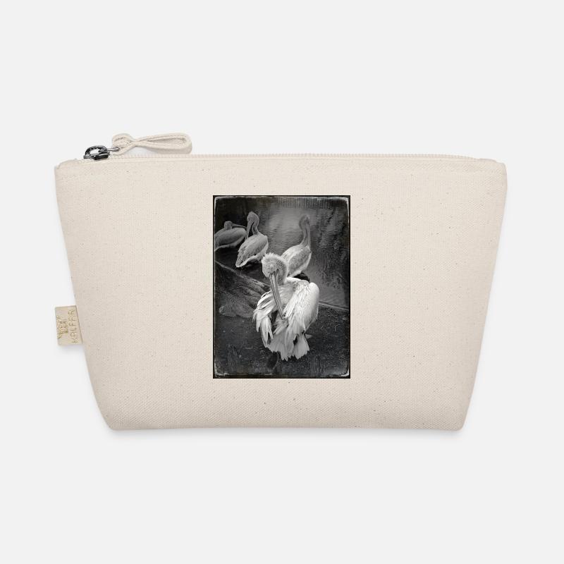 Dark Pelicans Bio-Täschchen