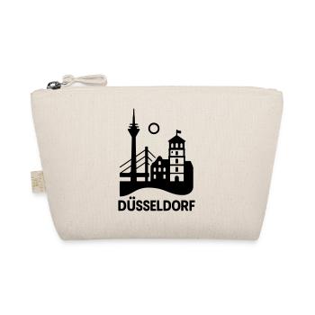 Dusseldorf Landmark Silhouette - Organic Pouch - nature - Front