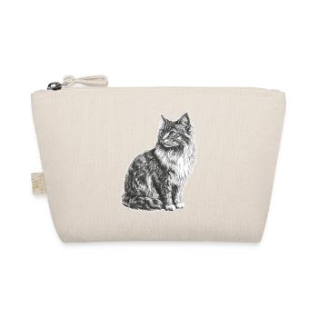 Katze - Bio-Täschchen - Natur - Vorne