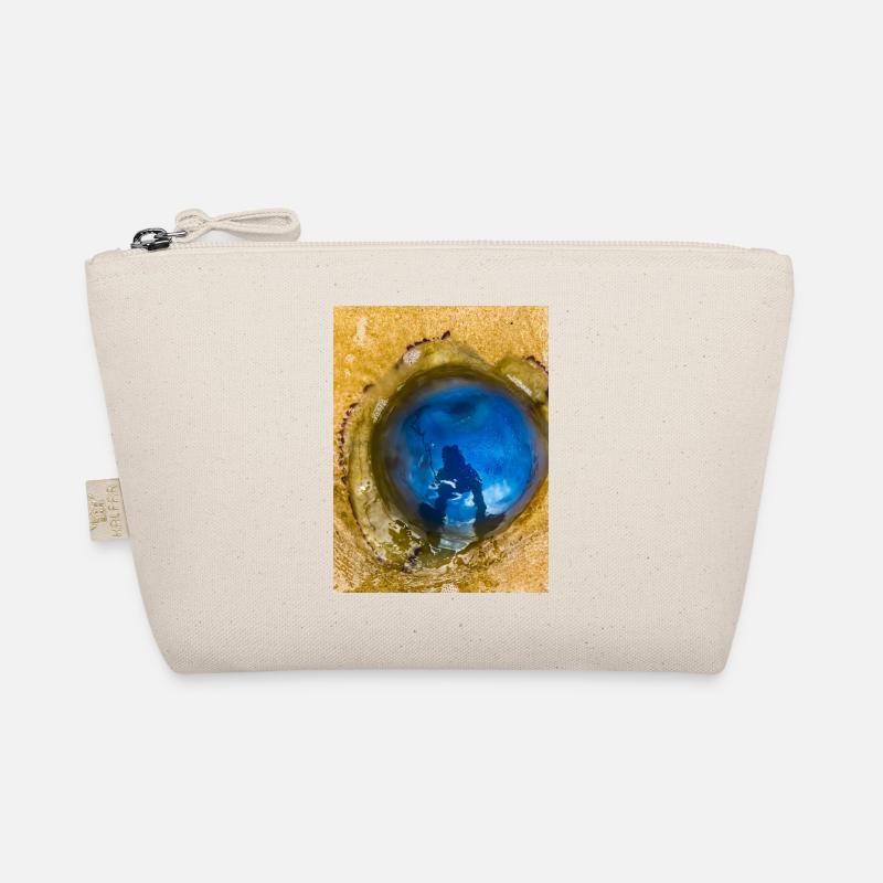 Méduse bleue avec Reflet sur Le Sable "Moi et mon Yelly Trousse biologique