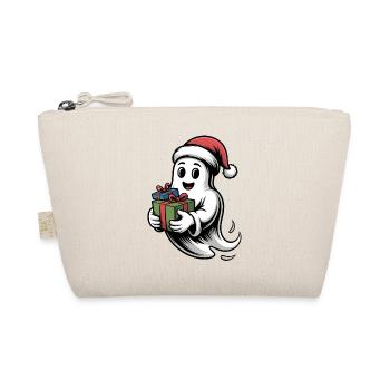 Weihnachtsgeist mit Geschenk - Trousse biologique - nature - Devant