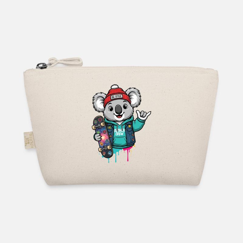 Koala Skate Sweat à Capuche Style Oz Trousse biologique