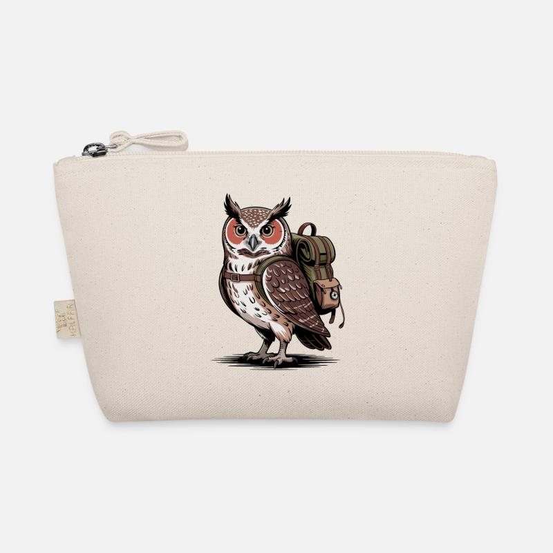 Hibou avec sac à dos Trousse biologique