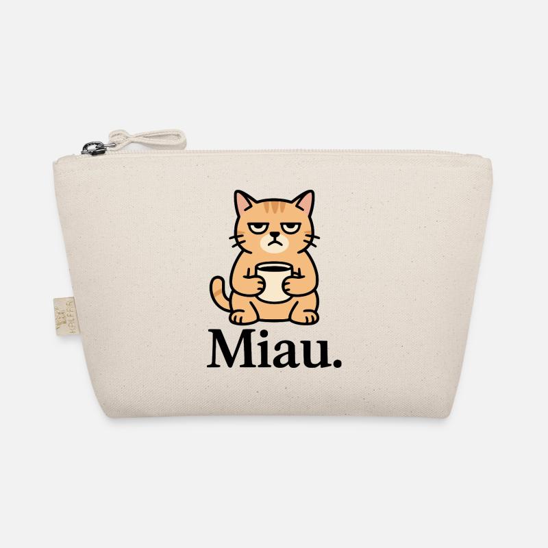 Miau Morgenmuffel Bio-Täschchen
