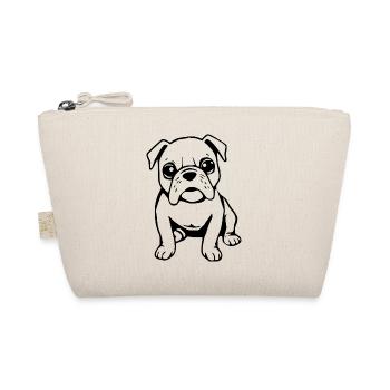 Bulldogs chien chemise cadeau - Trousse biologique - nature - Devant