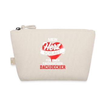 Mon cœur bat pour un couvreur / Dire - Trousse biologique - nature - Devant