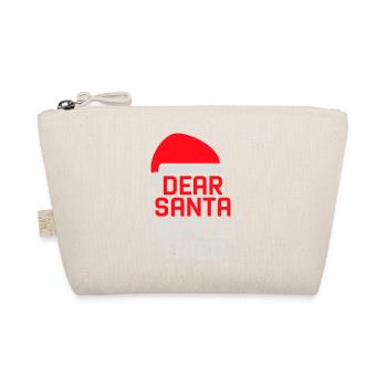 Cher Père Noël, j’ai vraiment essayé l’humour de Noël drôle - Trousse biologique - nature - Devant