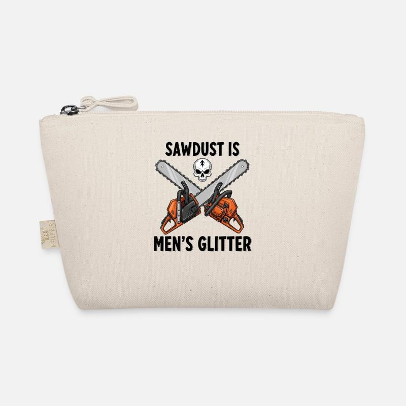 Sawdust is men's glitter Organic Pouch