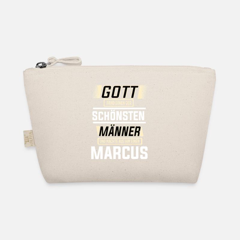 Marcus der schönste Mann von Gott geformt Design Bio-Täschchen
