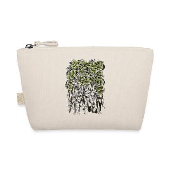 Feuilles en éventail avec racines pendantes - Trousse biologique - nature - Devant