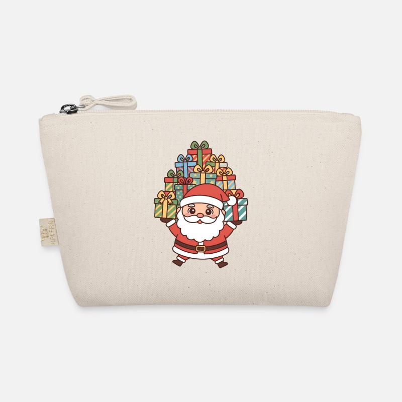 Weihnachtsmann Nikolaus Bio-Täschchen