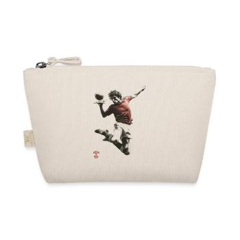 Pizza and Soccer - Organic Pouch - nature - Front