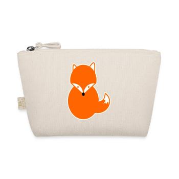 Rothaar Fuchs – Lustiges Kawaii Comic Design Fuchs - Bio-Täschchen - Natur - Vorne