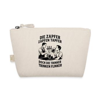 The tappers tap bravely - Organic Pouch - nature - Front
