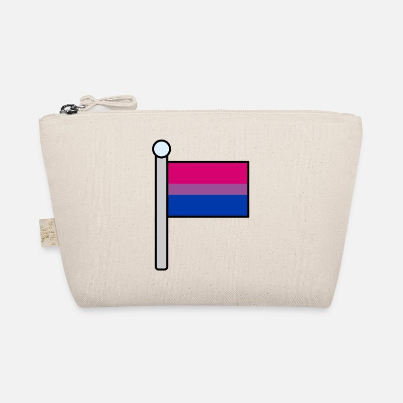 Bisexuelle Pride-Flagge Bio-Täschchen