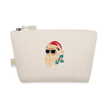 Noël rétro vintage du Père Noël - Trousse biologique - nature - Devant