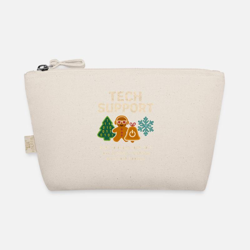 Admin Christmas Gift IT Support Debugging Organic Pouch