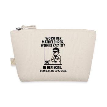 Blague de maths du professeur de coin à 90 degrés - Trousse biologique - nature - Devant