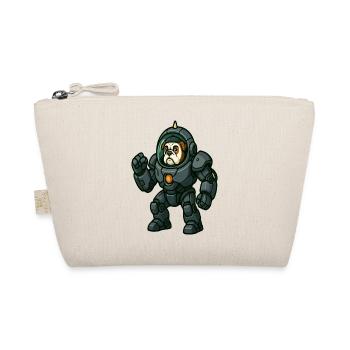Bulldog-Pilot in schwerer Mech-Weltraumrüstung - Bio-Täschchen - Natur - Vorne