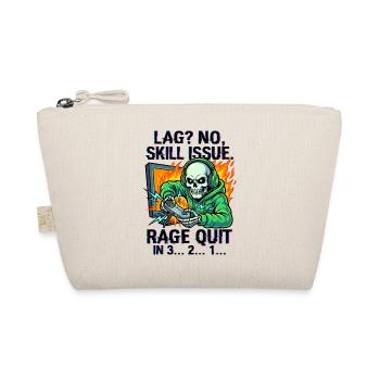Was? No, Skill Issue. - Organic Pouch - nature - Front