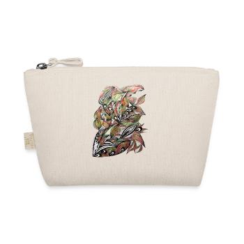 Motif éclatant de paon feuille - Trousse biologique - nature - Devant
