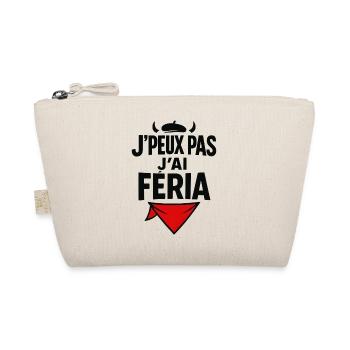 J'peux pas j'ai féria  - Trousse biologique - nature - Devant