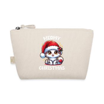 Chaton de Noël Miaousse - Trousse biologique - nature - Devant