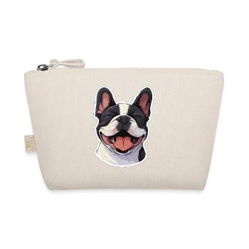 Bouledogue français heureux - Trousse biologique - nature - Devant