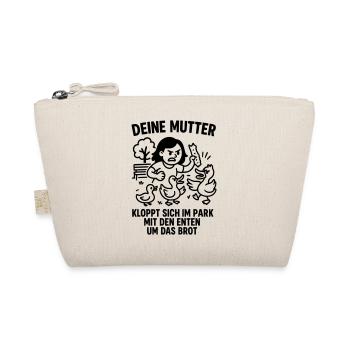 deine mutter park enten brot - Bio-Täschchen - Natur - Vorne