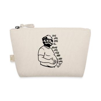 Karl Marx Fun Design karl mags satt - Organic Pouch - nature - Front