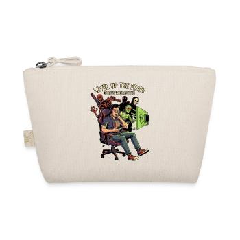 Level Up the Fear: Ghosts N Gigabytes - Organic Pouch - nature - Front