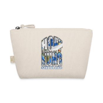 World Map Dove Hope Never Dies - Organic Pouch - nature - Front