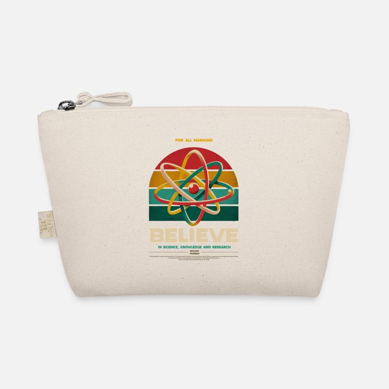Faith in Science Retro Poster Organic Pouch