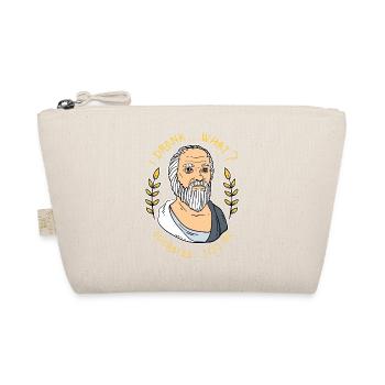 Drôle Socrate, j’ai bu, quelle philosophie graphique - Trousse biologique - nature - Devant