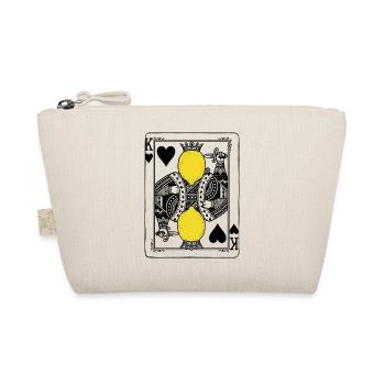 Heart King Lemon - Cadeau de cartes à jouer limonade - Trousse biologique - nature - Devant