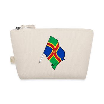 Design – Flagge von Lincolnshire - Bio-Täschchen - Natur - Vorne