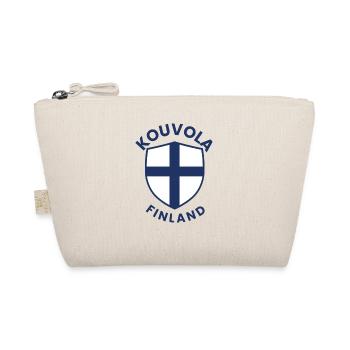 Kouvola Finland Shield Logo - Organic Pouch - nature - Front