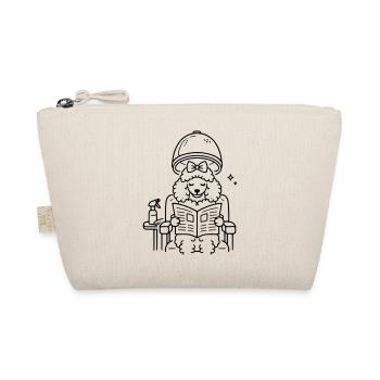 Caniche chez le coiffeur - Trousse biologique - nature - Devant