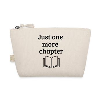 Just One More Chapter - Funny Book Lover Q - Organic Pouch - nature - Front
