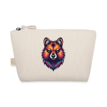 Colored Quokka Portrait - Organic Pouch - nature - Front