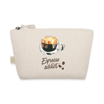Espresso Addict - Art du café aquarelle - Trousse biologique - nature - Devant