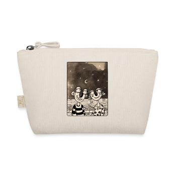 Couple au clair de lune amoureux au bord de la mer - Trousse biologique - nature - Devant