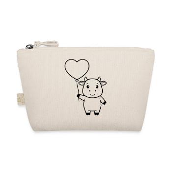 Sweet Cow Heart Balloon Love Plan - Trousse biologique - nature - Devant
