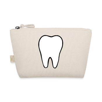 Tooth, Teeth, Dentist - Organic Pouch - nature - Front